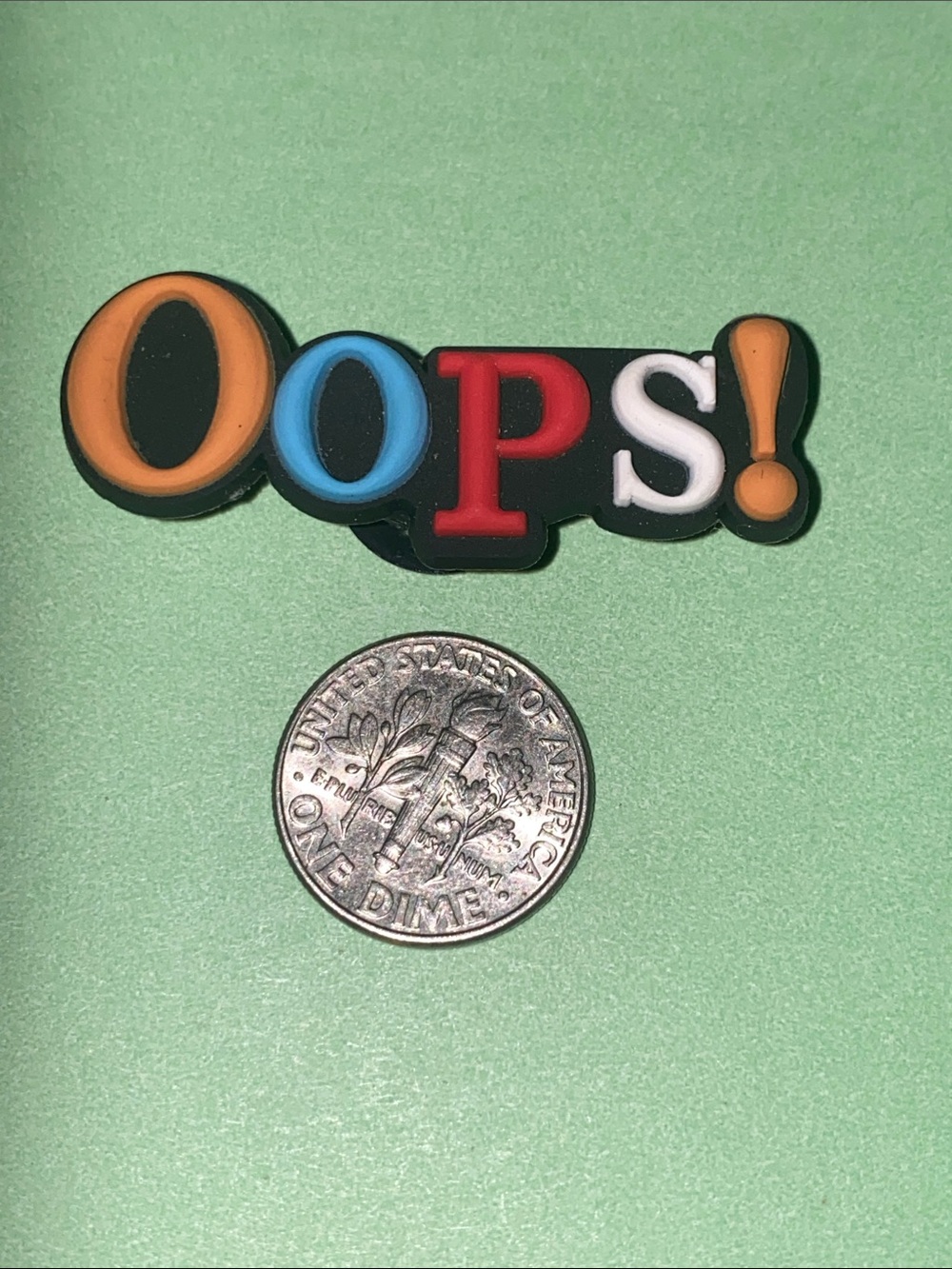 (10 for $15) OOPS! Statement Crocs Shoes Charms